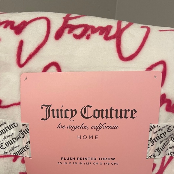 Juicy Couture Blanket - Picture 2 of 3